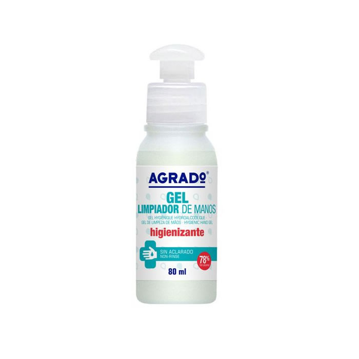 Hygienic Hand Gel Non Rise 78% Alcohol 80Ml
