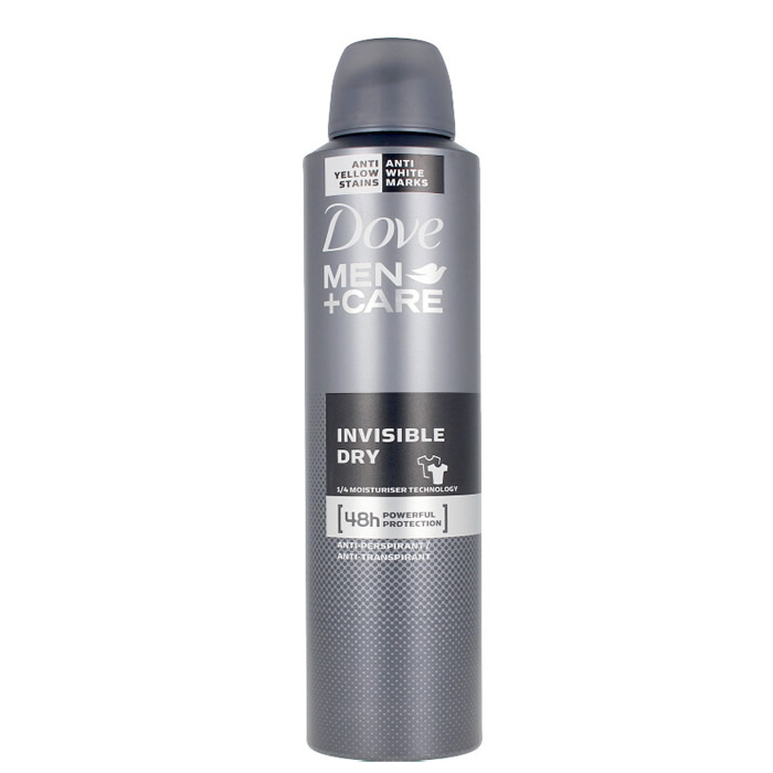 Dove Men Invisible Dry Deodorant Spray 250Ml