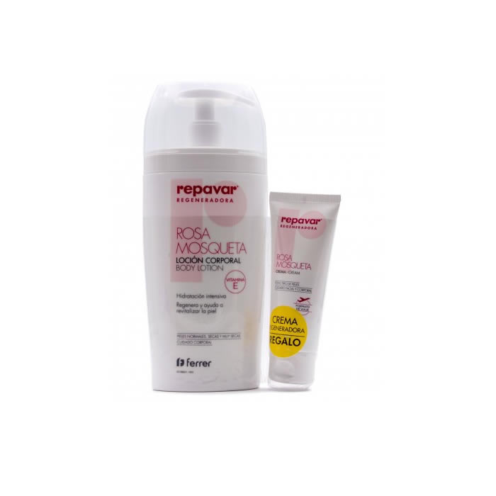 Repavar Regenerate Body Lotion 500Ml Set 2 Parti