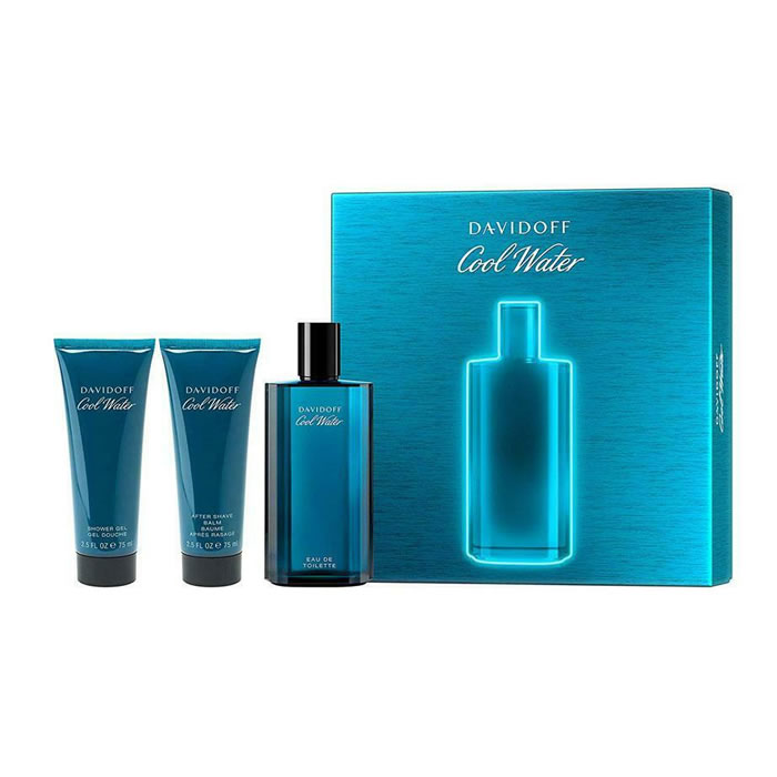 Davidoff Cool Water Eau De Toilette Spray 125Ml Set 3 Parti 2019