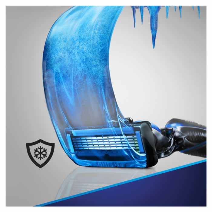 Gillette Fusion Proshield Chill Flexball Hand Safety Razor Blister 1 Unit