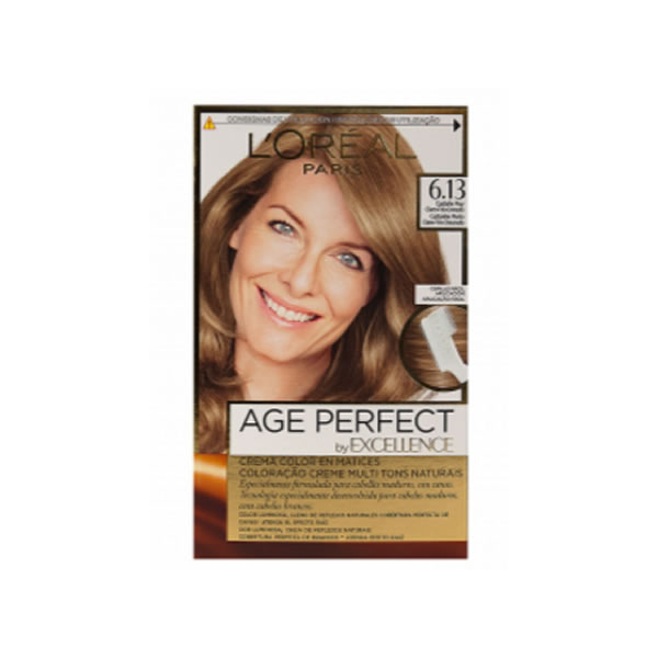 Loreal Excellence Age Perfect 6.13 Cold Golden Brown