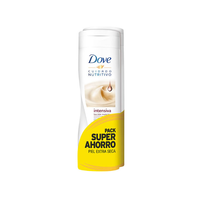 Dove Body Lotion Intensive Extra Dry Skin 400Ml + 400Ml