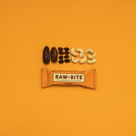 Rawbite(R) Cashew Vegetal-Progress Barretta 50G