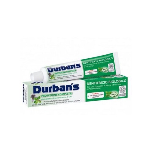 Dentifricio Biologico Sbiancante Durban&#39;S 75Ml