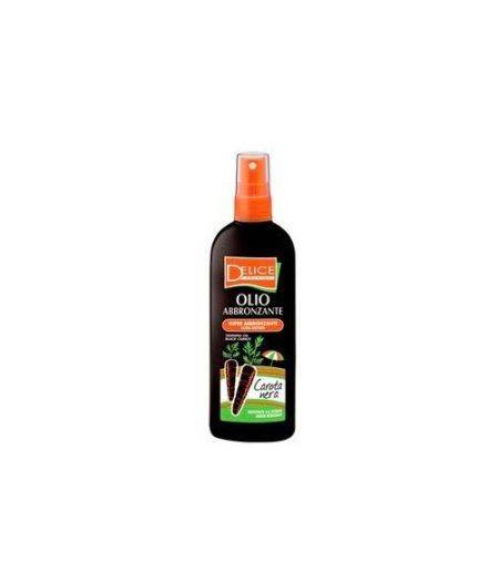 Olio Super Abbronzante Carota Nera Delice Solaire 150Ml