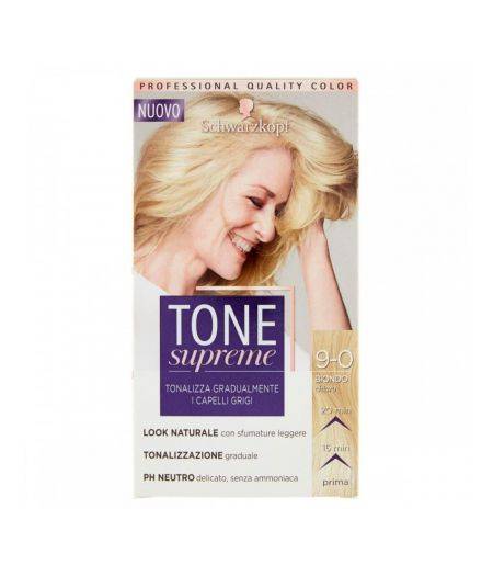 Tone Supreme 9-0 Biondo Chiaro Schwarzkopf 1 Kit