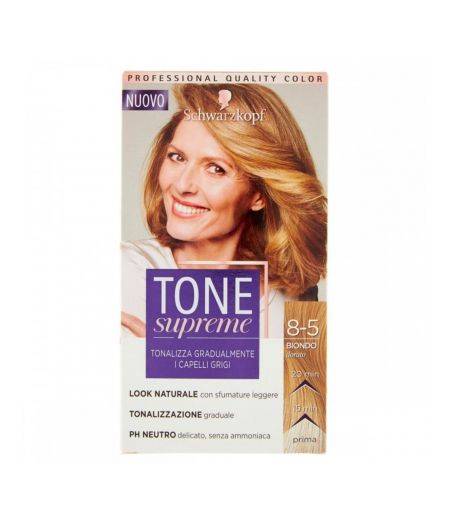 Tone Supreme 8-5 Biondo Dorato Schwarzkopf 1 Kit