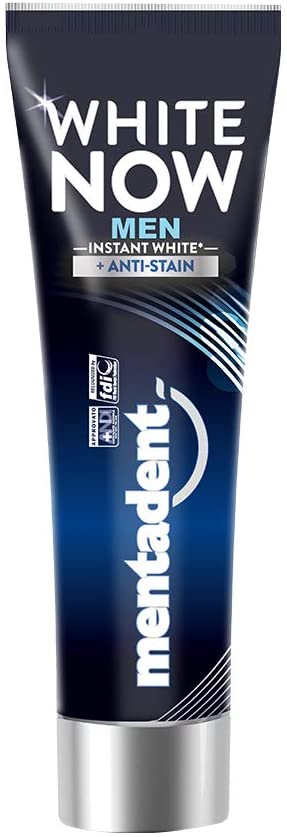 White Now Men Instant White Mentadent 75Ml