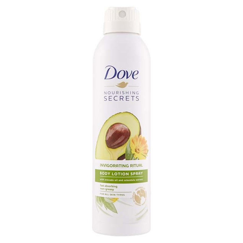 Crema Corpo Spray Avocado Dove 190Ml