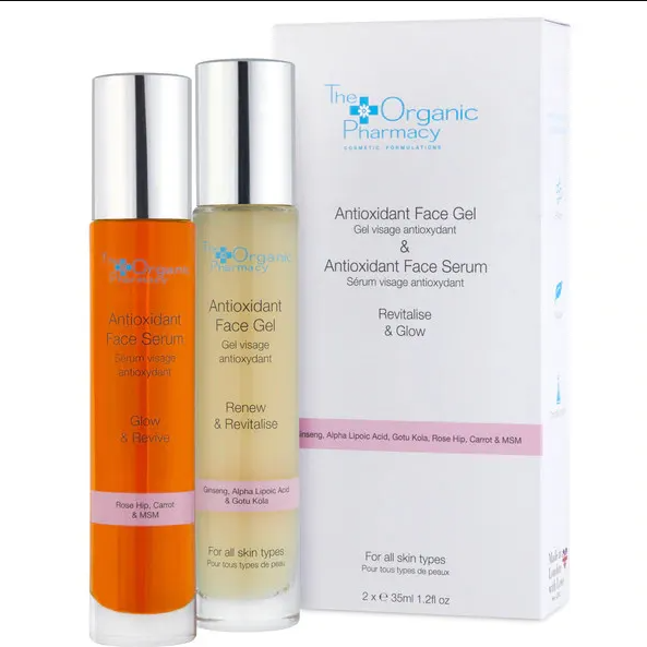 Antioxidant Face Gel + Serum The Organic Pharmacy 2X35Ml