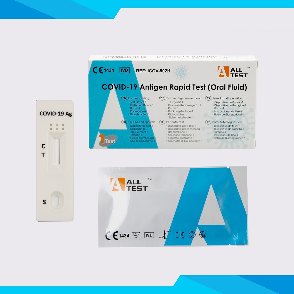 Covid-19 Antigen Rapid Test Oral Fluid Alltest Kit