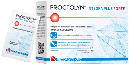 Proctolyn Integra Plus Forte Recordati Otc 14 Bustine