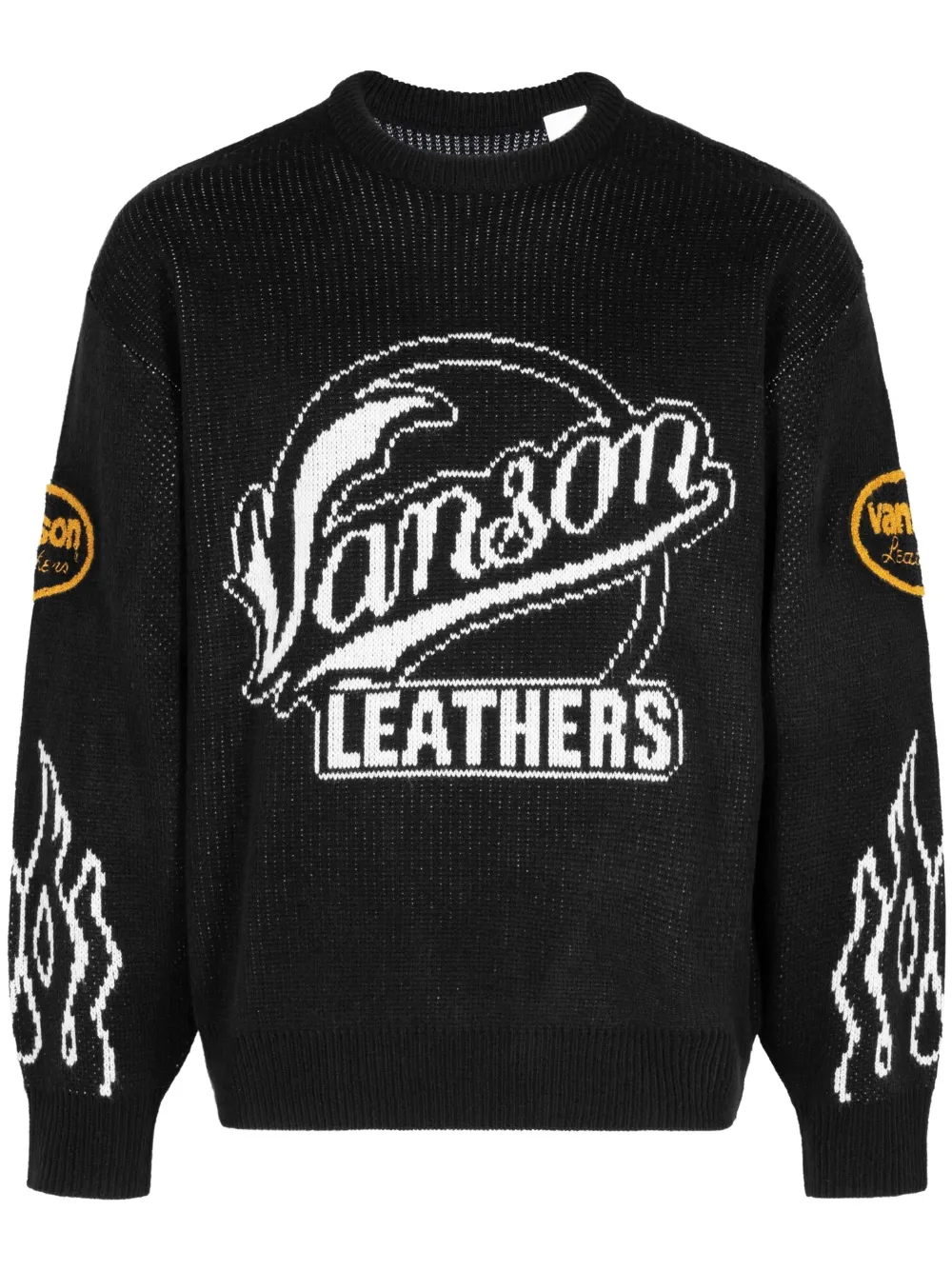 Supreme x Vanson Leathers jumper - Nero