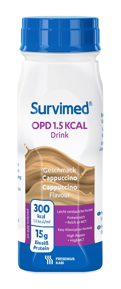 Survimed Opd 1,5 Kcal Cappuccino Fresenius Kabi 200Ml