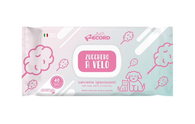 Record 40 Salviette Igienizzanti Maxi Zu