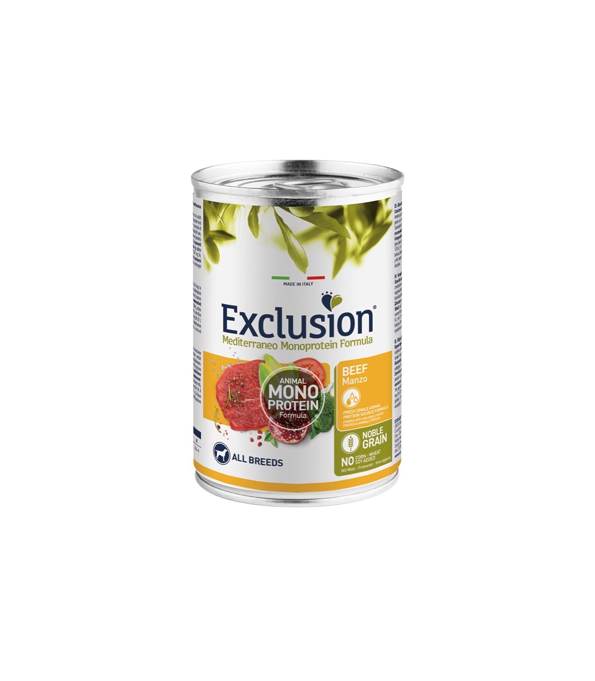 Exclusion M Adult Beef 400G