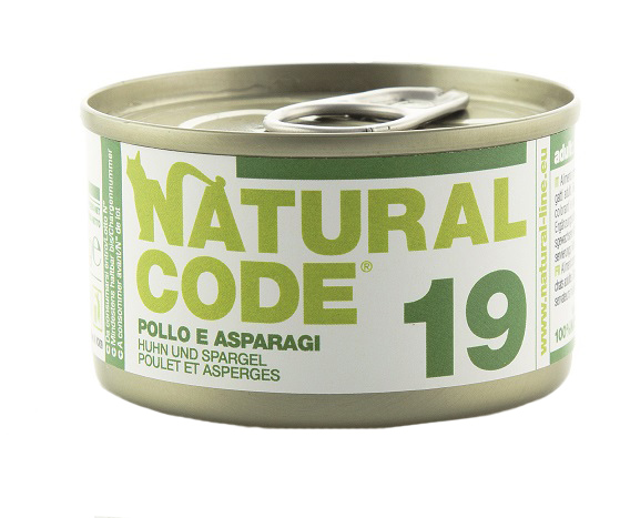 Natural Code 19 Pollo/Asparagi
