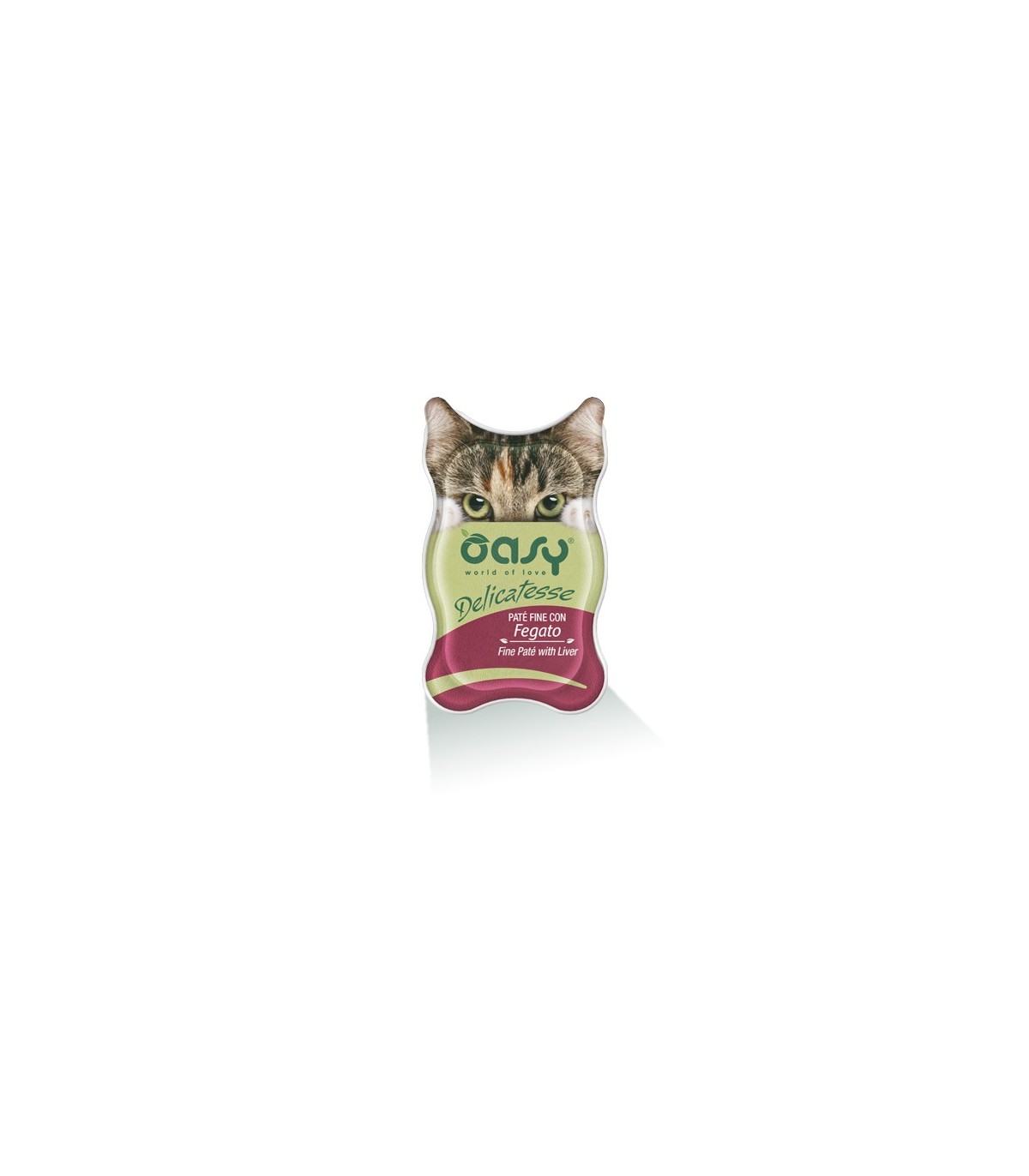 Oasy Wet Cat Delic Pate Fegato