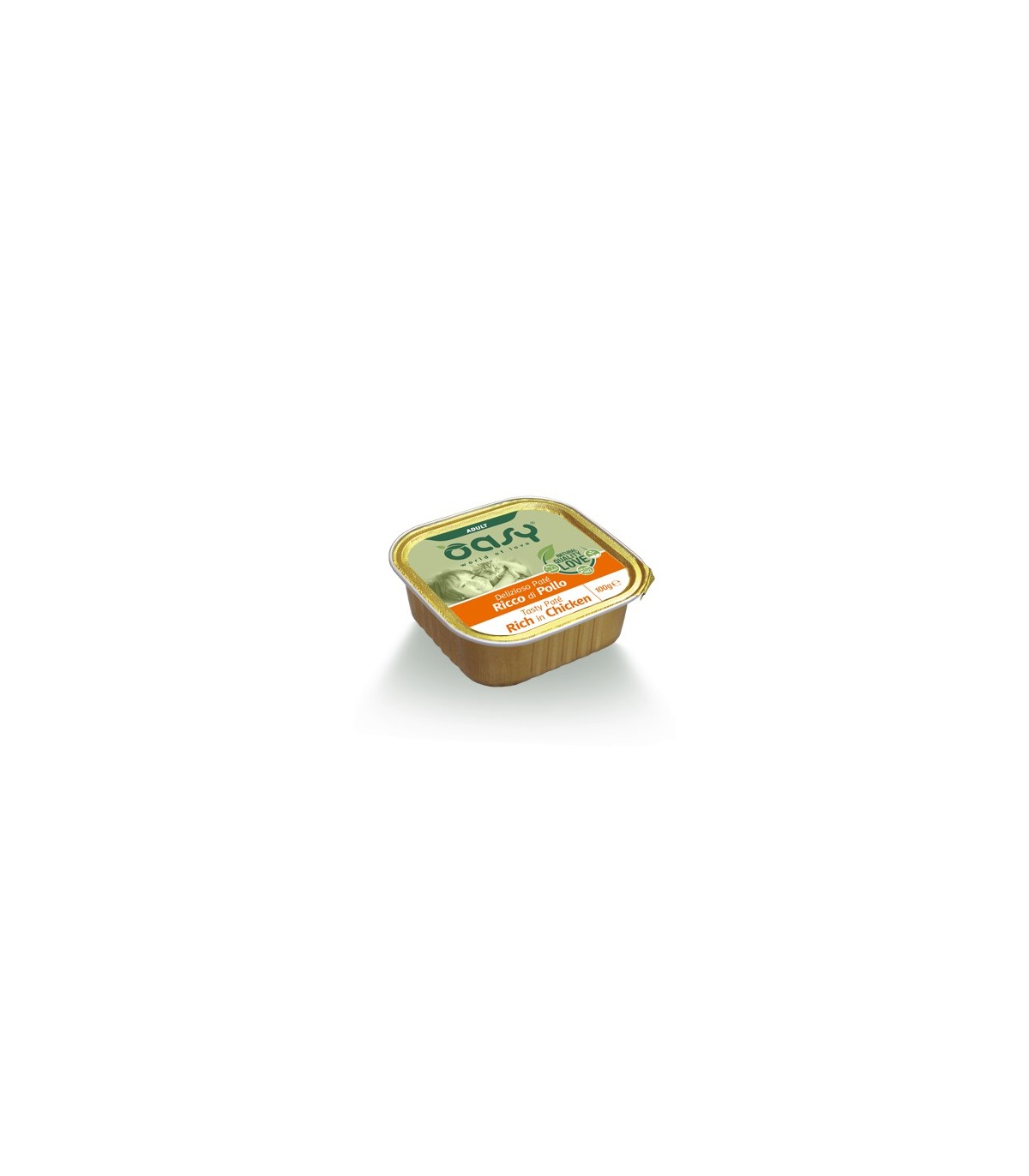 Oasy Wet Cat Del Pate Poll100G