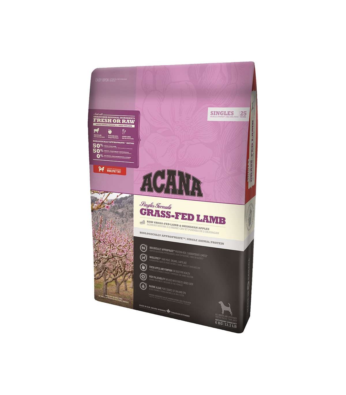 Acana Dog Grass-Fed Lamb 2Kg