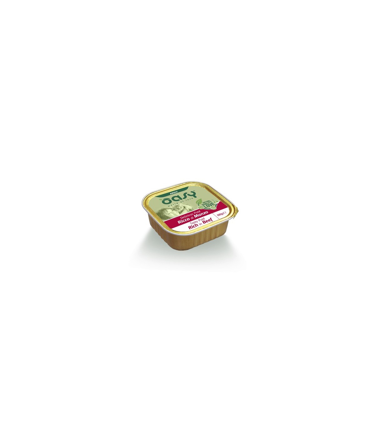 Oasy Wet Cat Del Pate Manz100G