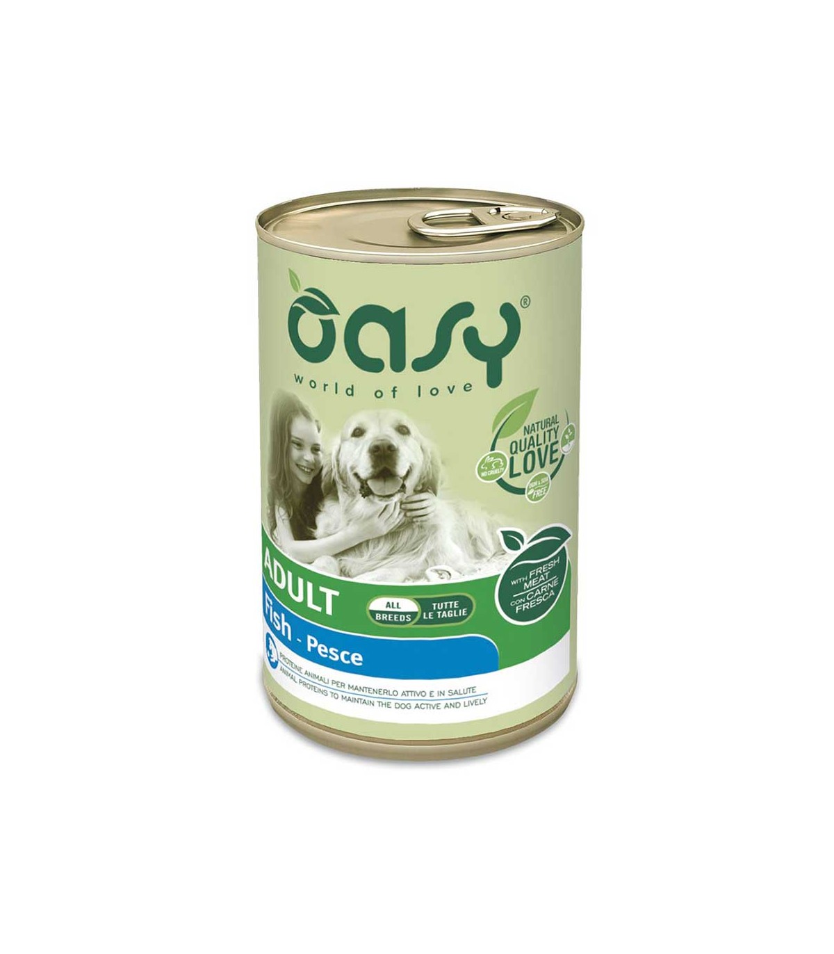 Oasy Wet Dog Lifes Ad Pes 400G