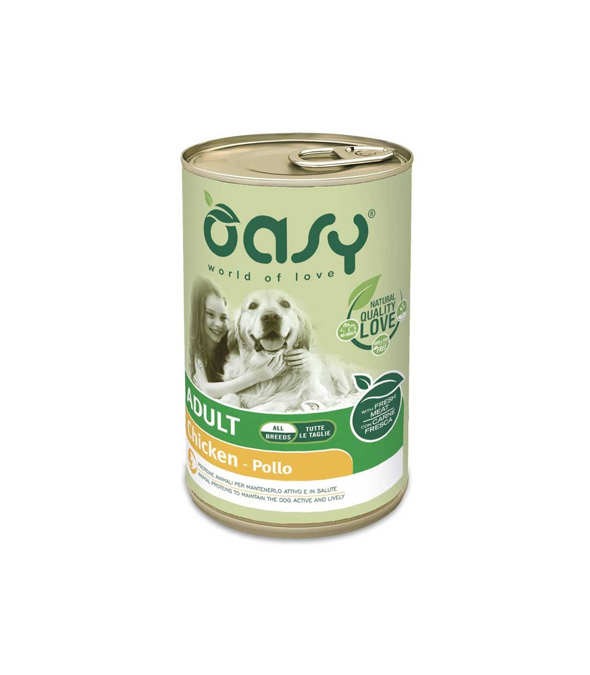 Oasy Wet Dog Lifes Ad Pol 400G