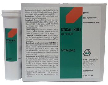 Izocal Boli 4 Tubi 175G