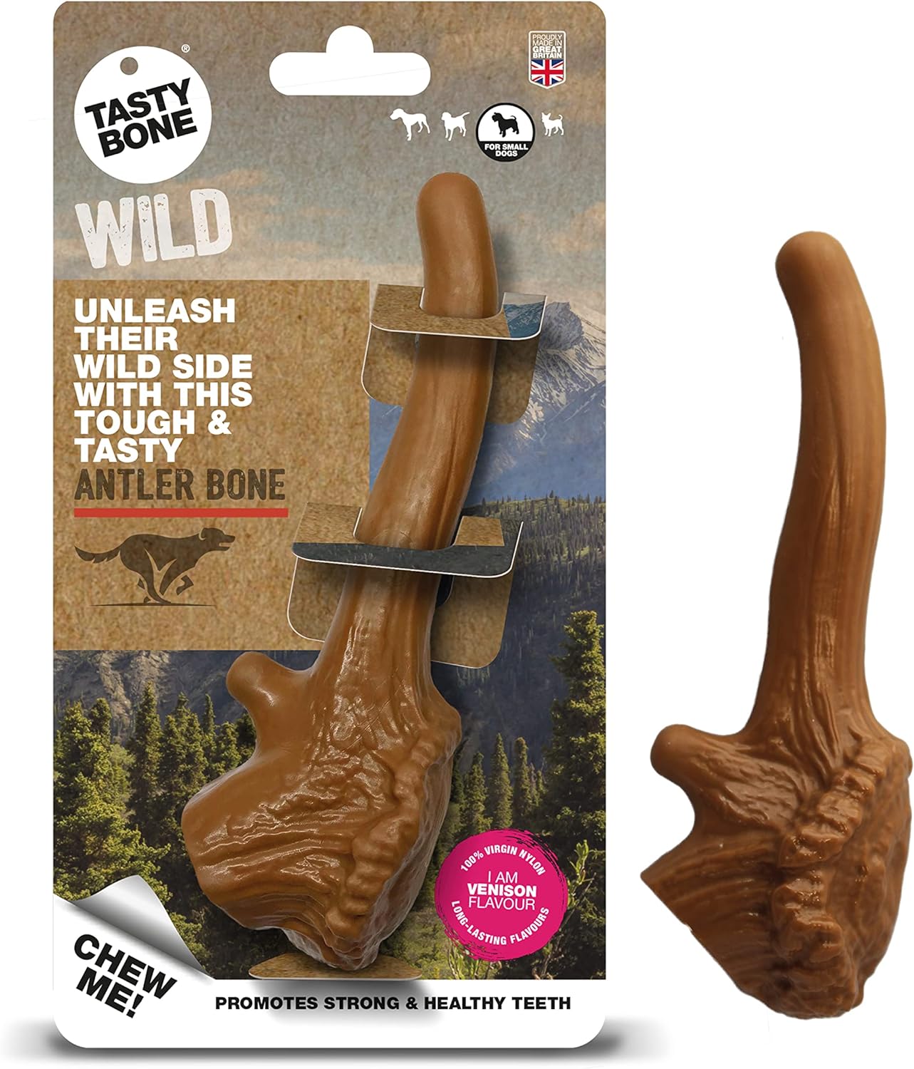Tastybone Venison Antler Nylon