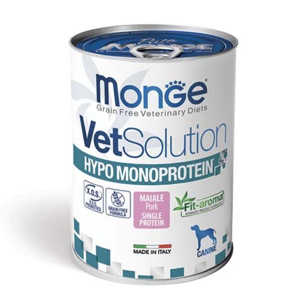 Monge Dog Vet Hypo Maiale 400Gr