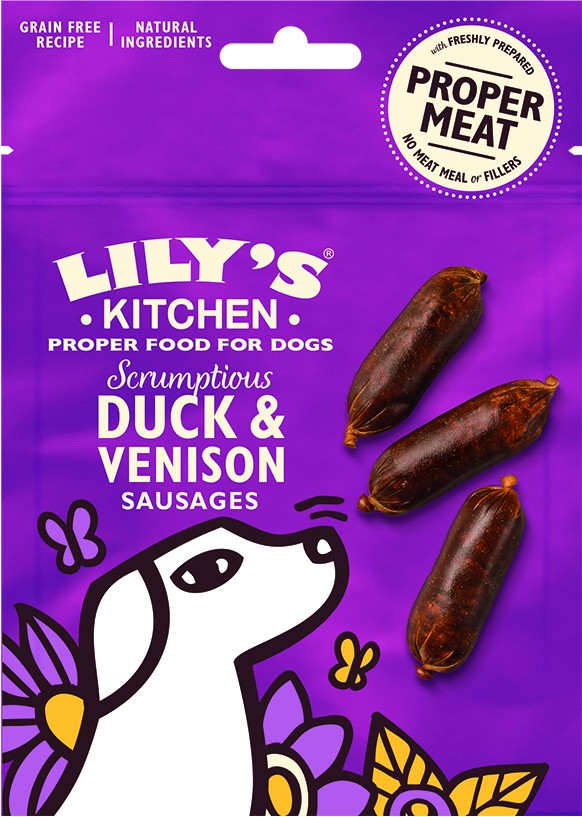 Lk Snacks Dog Sausages Anatra Cervo 70G