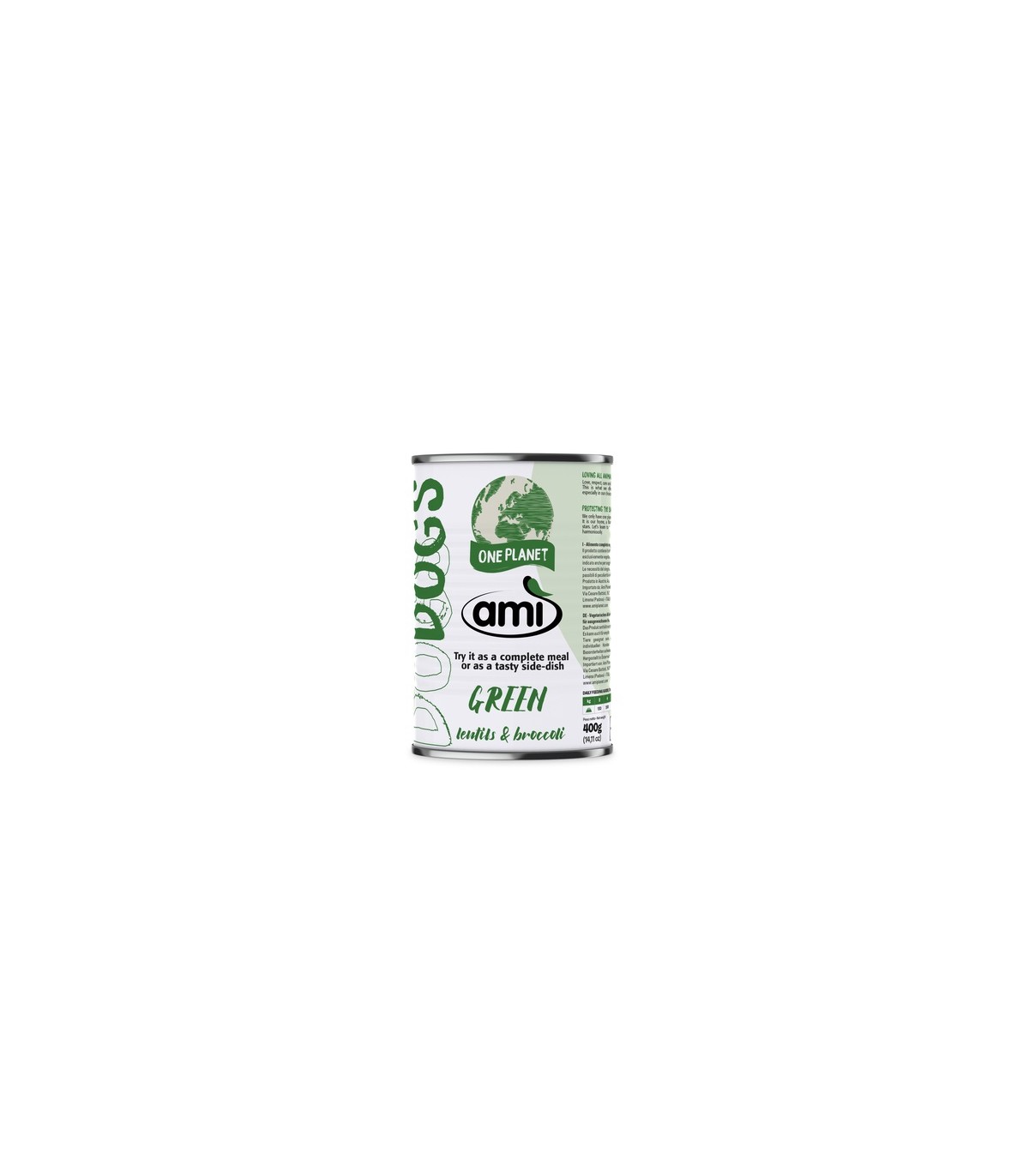 Ami Dog Wet Lenticchie - Broccoli 400 G