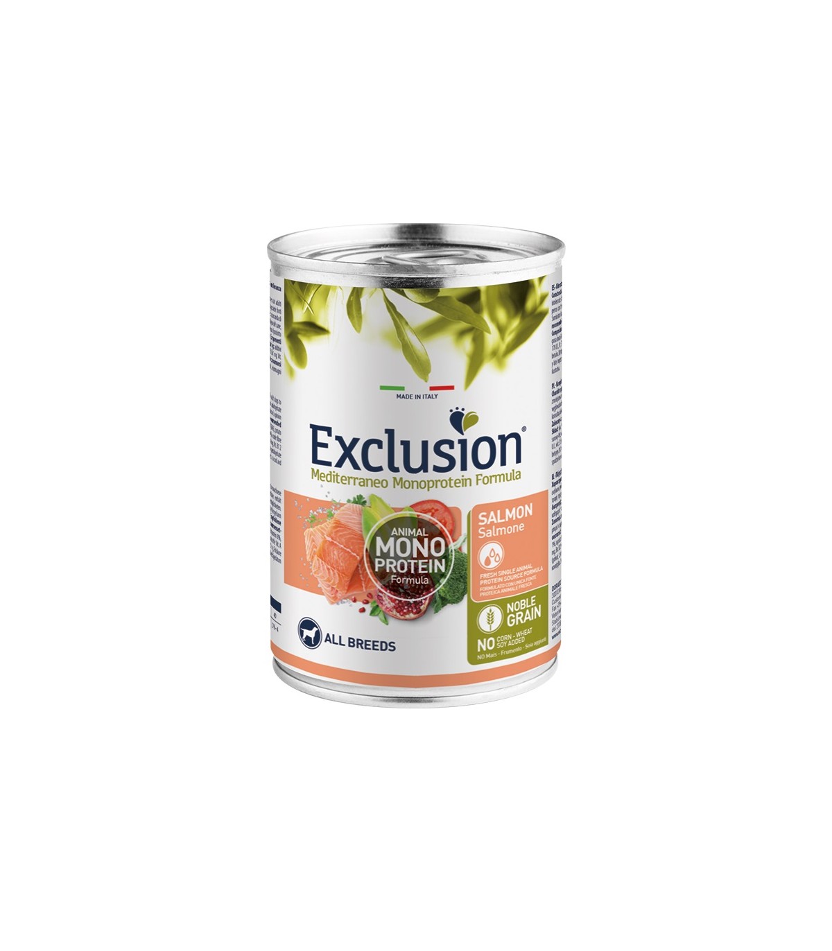 Exclusion M Adult Salmon 400G