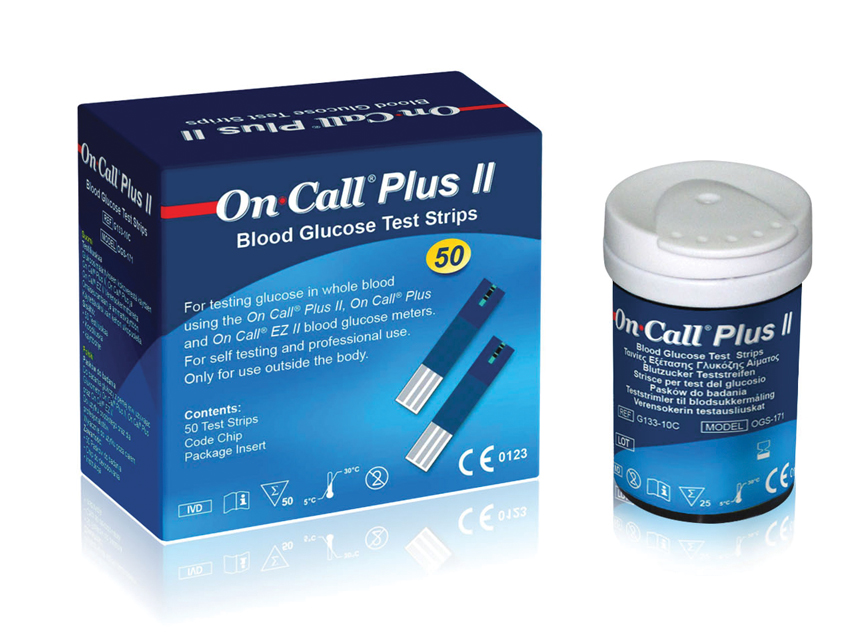 Strisce Glu Oncall Plu Ii 50P
