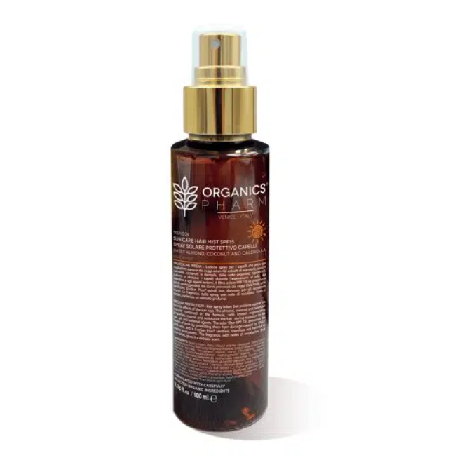 Sun Care Hair Mist Spf15 Spray Organics 100Ml