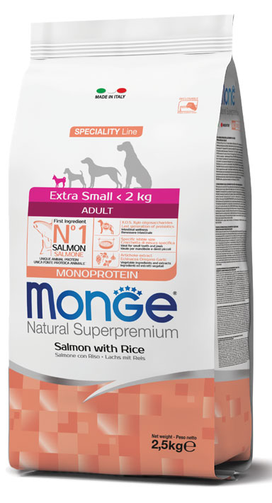Monge Extra Small Ad Salm&Riso