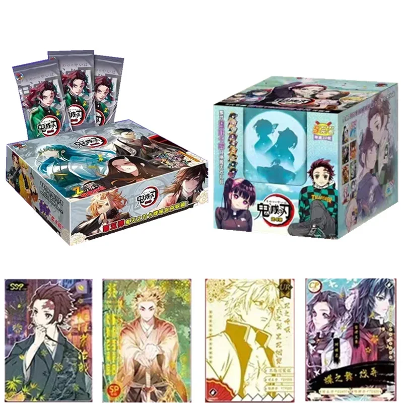 Il Nuovo Demon Slayer Limited Slr Card Dem Ghost Month Card Cp Love Cards Anime Character Collection Card Regalo Giocattolo Per Bambini