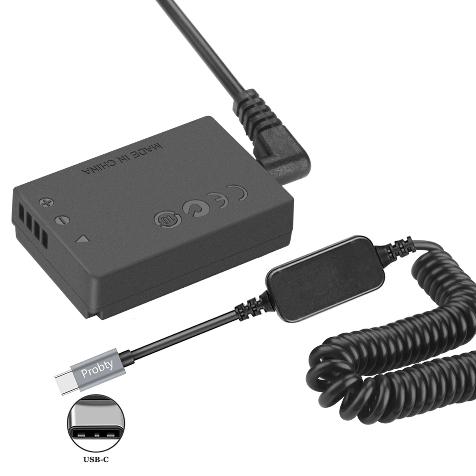Ack-E12 Telecamere Alimentatore Eos M50 Dummy Battery Lp-E12 Dr-E12 Usb-C Kit Accoppiatore Per Canon Eos M50 Mark Ii, M100 M200 M M2 M10
