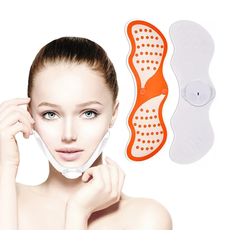 Face A Forma Di V Double Chin Lift Trainer Attrezzatura Dimagrante Ems Radio Wave Face-Lifting Paste Pasta Per Massaggi Cura Della Pelle Casa