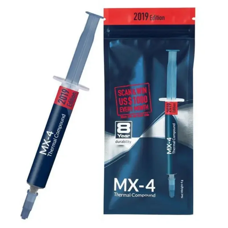 Processore Di Pasta Termica Mx-4 Grasso Termico Grasso Cpu Di Alta Qualità Pasta Termica Raffreddatori Di Raffreddamento Paste Termiche Cpu 8.5W