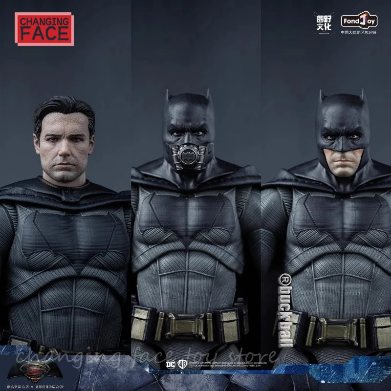 Originale Fondjoy Batman Figura Big Ben Batman Toys Batman Movie Bvs Light Armor Batman Dc Multitverse 7 Pollici Figura Mobile