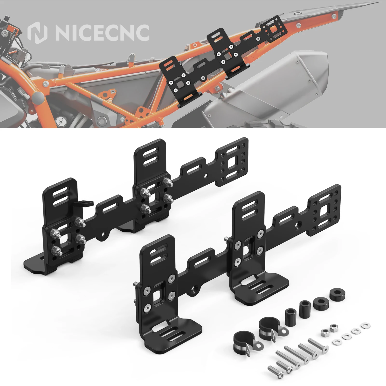 Per 2019-2024 Ktm 790 Adventure Bisaccia Roll Bags Side Rack Portapacchi Per Ktm 890 Adventure 2020 2021 2022 2023 2024