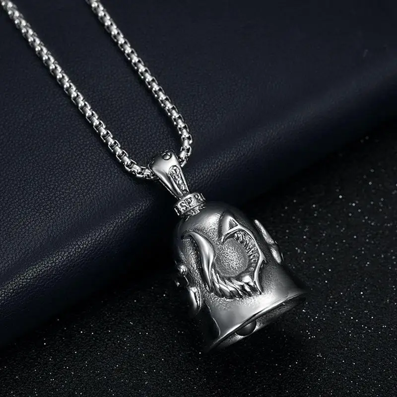 Moto Bell Engine Cool Biker Guard Bell Pendant Metal Universal Angel Guardian Biker Riding Bell Accessori Moto