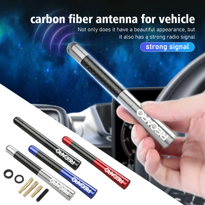 Antenna Per Tetto Auto Antenna Radio Fm/Am Antenna Ricevente In Metallo Per Recaro Nan
