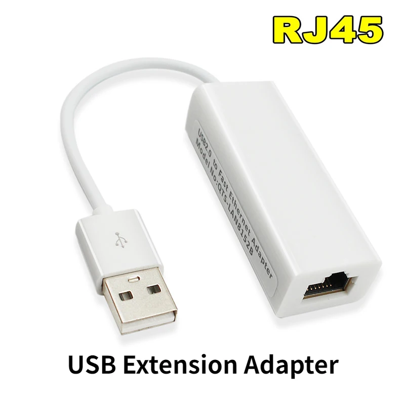 Usb 2.0 Ethernet Adapter Usb2.0 Per Rj45 Lan Ethernet Adapter Scheda Di Rete Per Finestre 10/Xp Rd9700 Ar22 Connettori