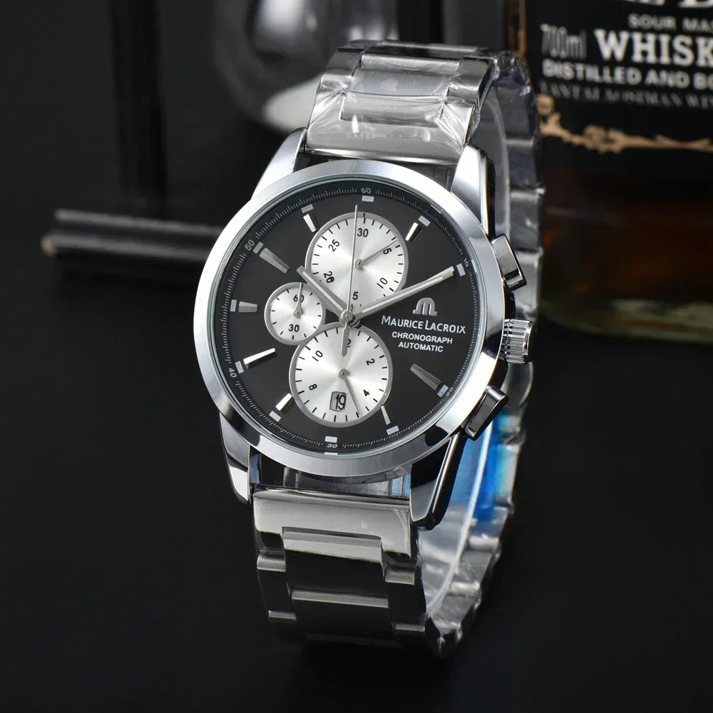Maxi Lacroix Aikon Tide Orologio Da Uomo Cinturino In Gomma Orologio Intelligente Al Quarzo Impermeabile Per Uomo Sport Reloj Hombre Orologio Aaa Di L