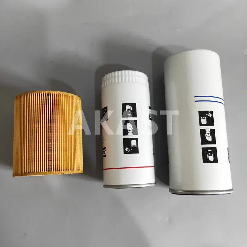 2901086601 Kit Filtro Elemento Cartuccia Per Compressore Atlas Copco Pezzo Di Ricambio Ga15 Ga22 1622035101 + 1613872000 + 1613610500