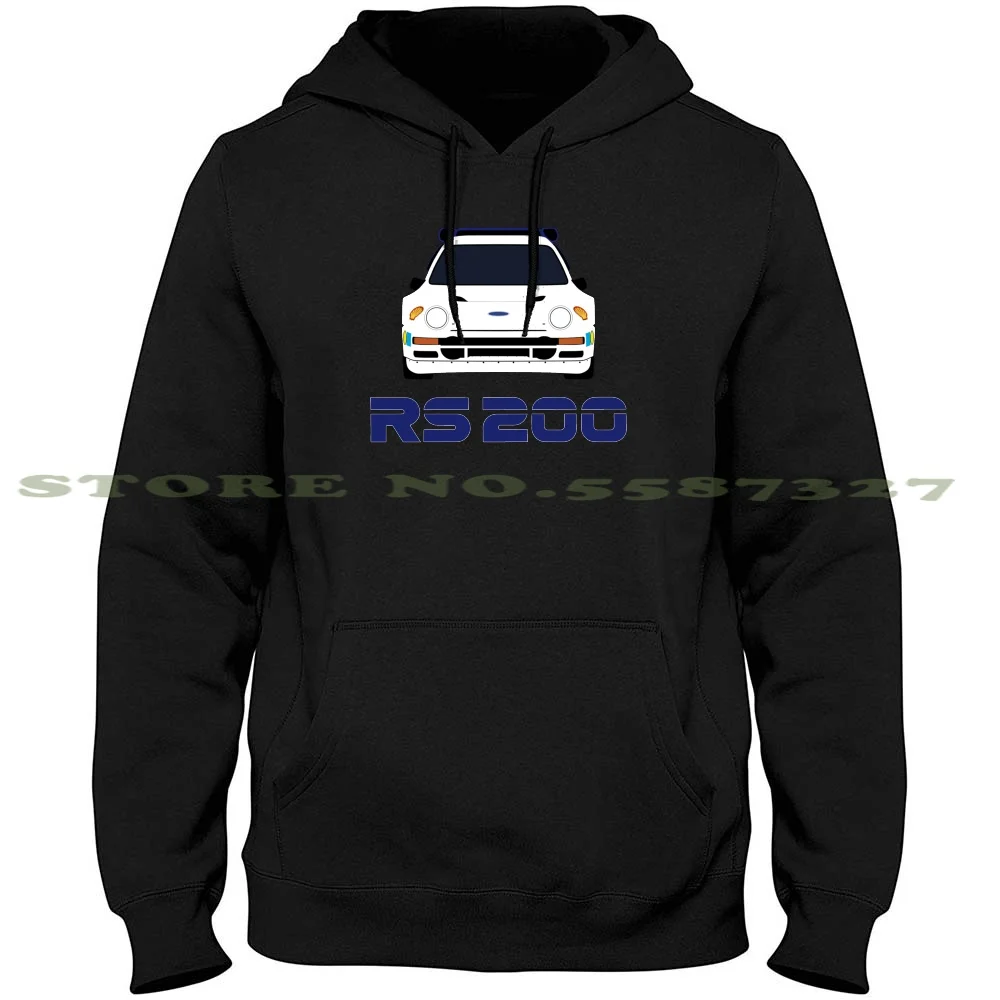 Ford Rs200 Felpa Con Cappuccio Manica Lunga Rs Rs200 200 Gruppo B Rally World Wrc Cosworth Omologazione Auto Automobilistica
