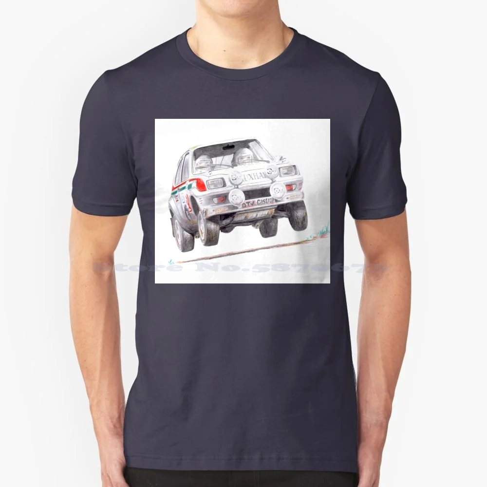 Penti Dtv Chevette T Shirt 100% Cotone Tee Rallying Wrc Finlandia Dtv Chevette Rallyist Motor Sport Cars Automobiles Team